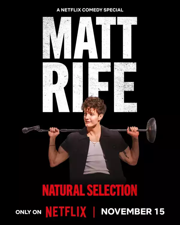 Matt Rife: Natural Selection comedy special poster